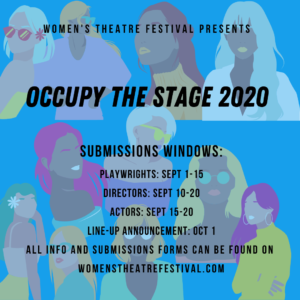 Occupy the Stage Submission Graphic