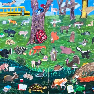 Mural Painting with Anna Podris & Keith Norval