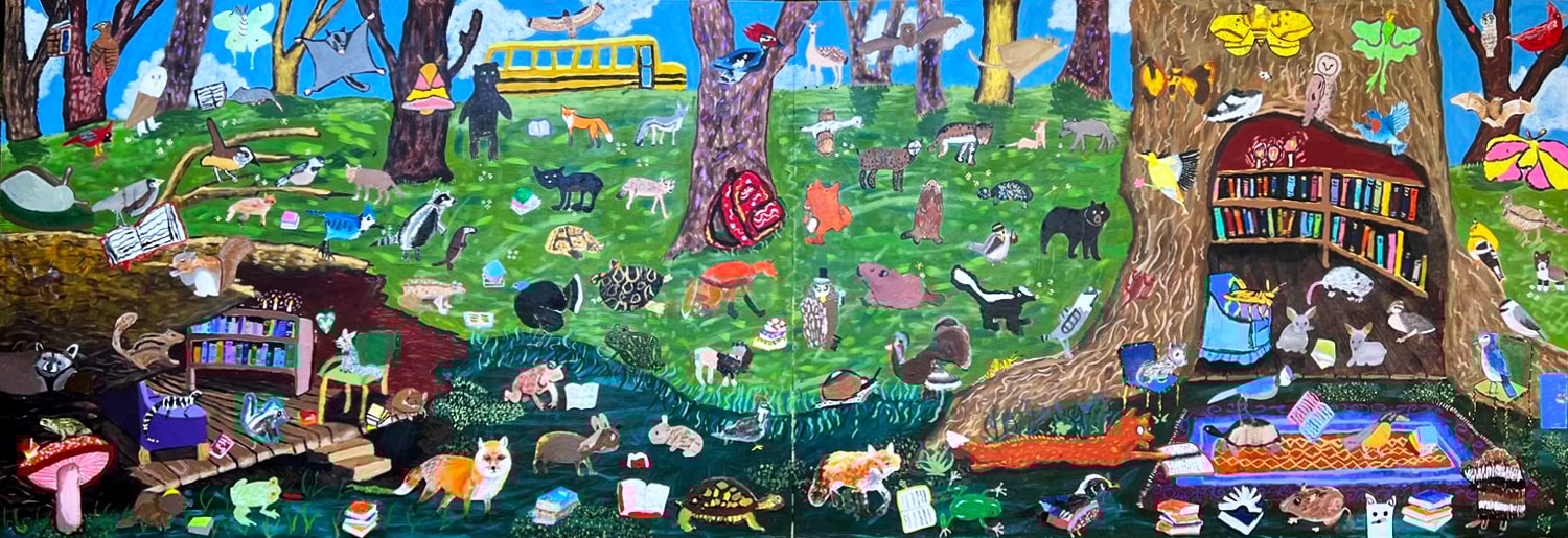 Mural Painting with Anna Podris & Keith Norval