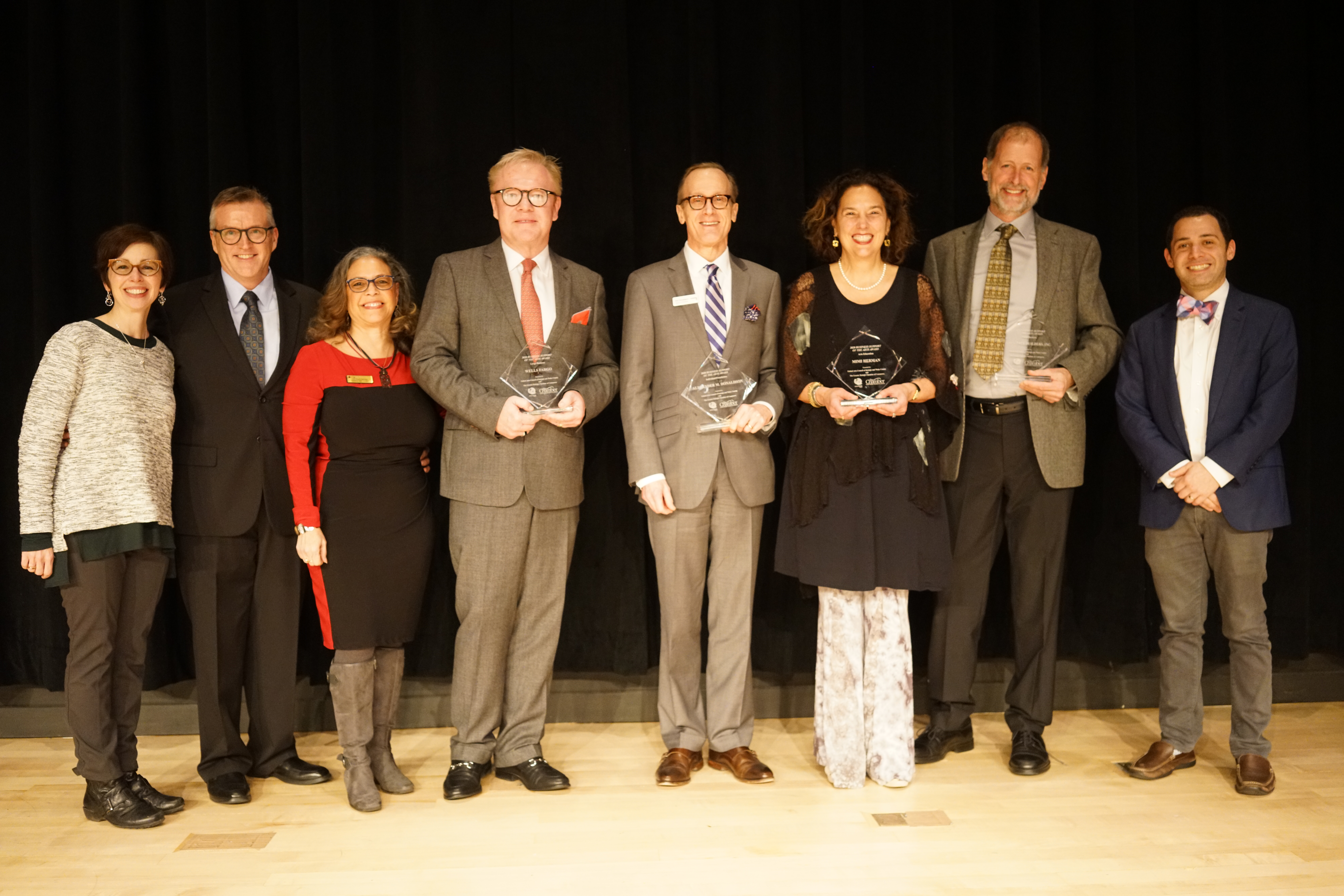 2020 Business Support of the Arts Award Winners