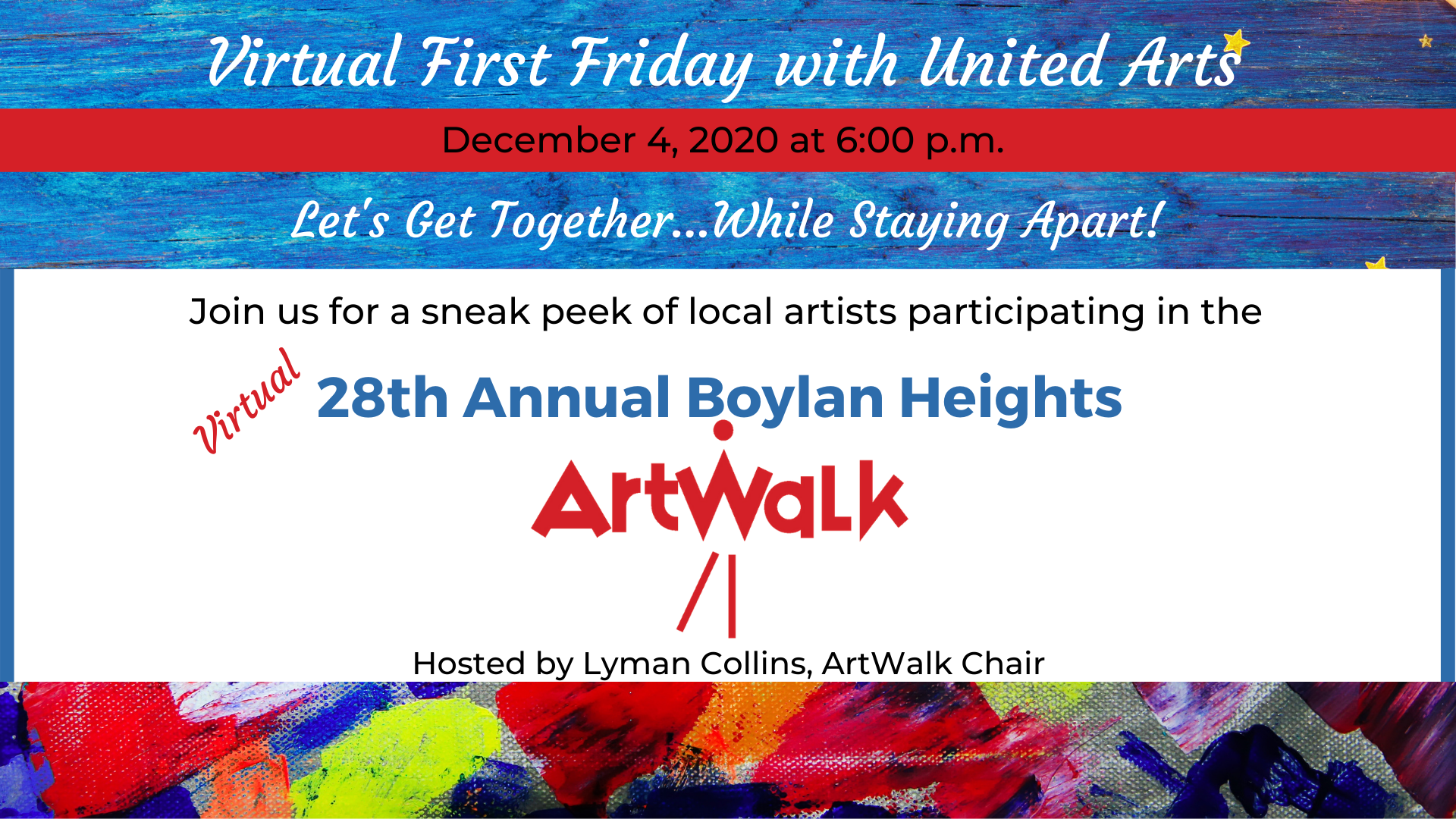 December Virtual First Friday