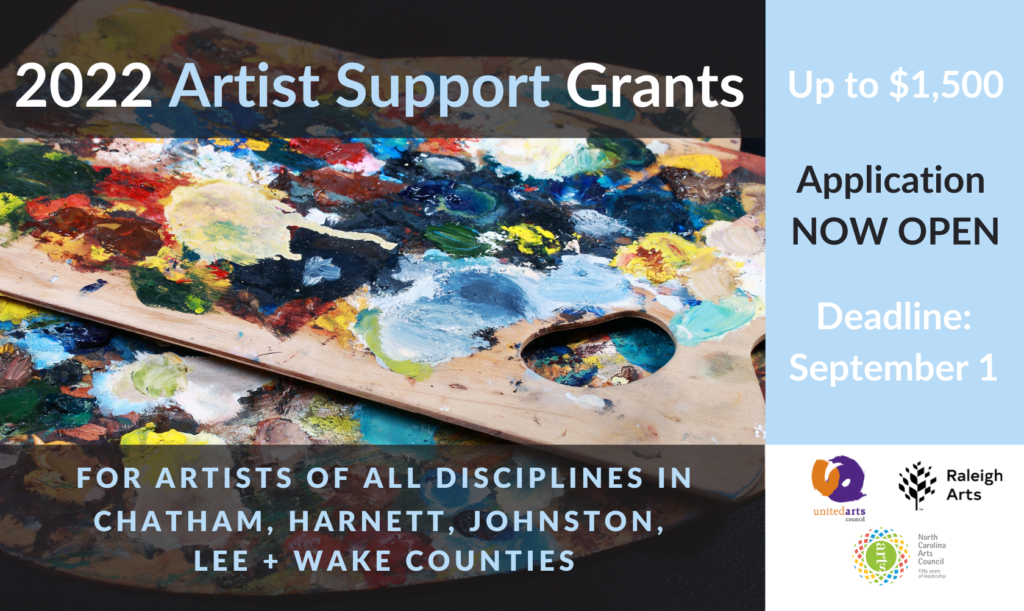 Artist Support Grants United Arts Council