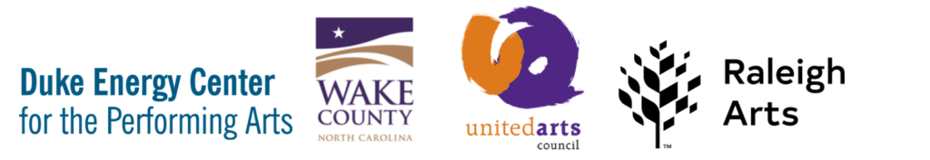 Logos Duke Energy Performing ARts Center, Wake County, United Arts Raleigh Arts