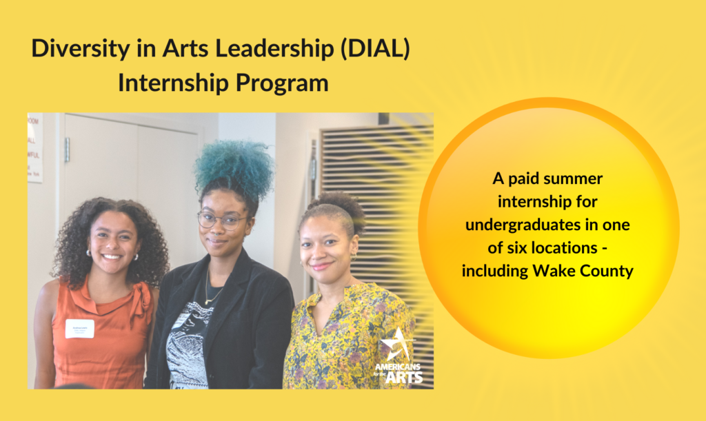 Diversity in Arts Leadership Seeks Undergraduates and Host Organizations for Intern Program