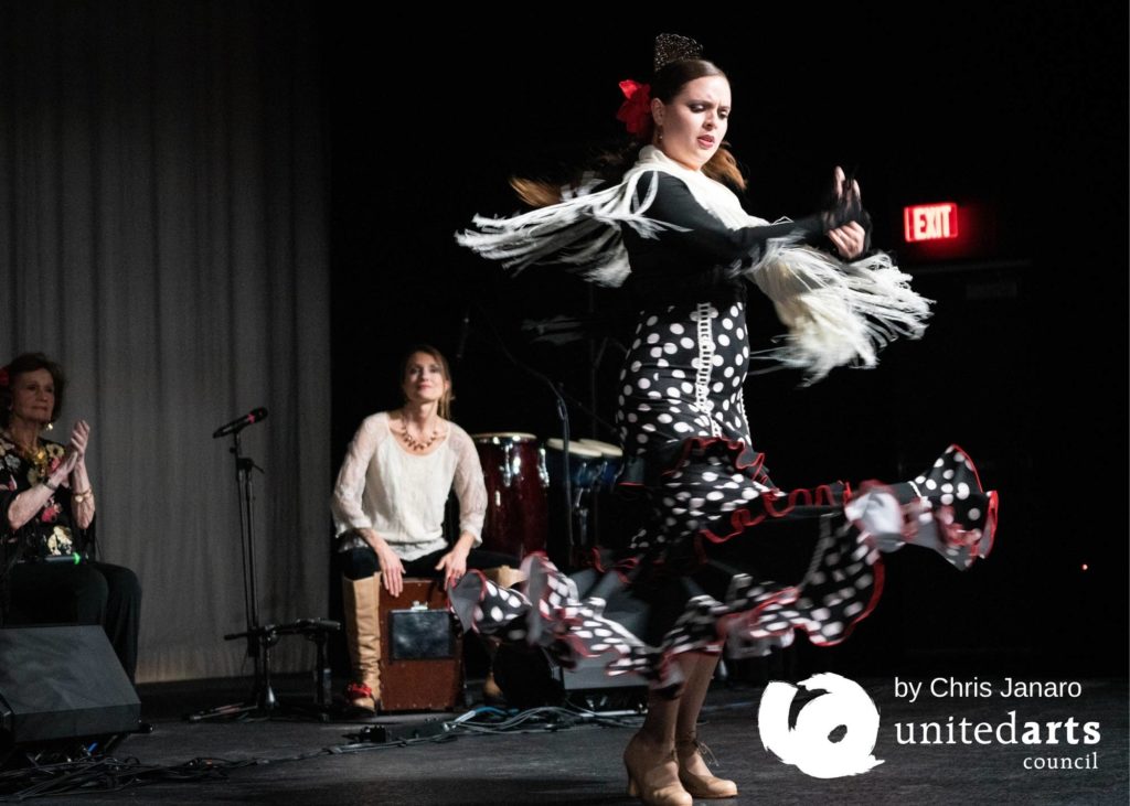 Noche Flamenca at Fuquay-Varina Arts Center featuring artists from Spain, Venezuela, Cuba & US, Town of Fuquay-Varina, October 18, 2019
