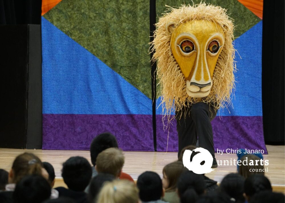 Teaching Artist Doug Berky performs at Parkside Elementary* Morrisville, February 10, 2020