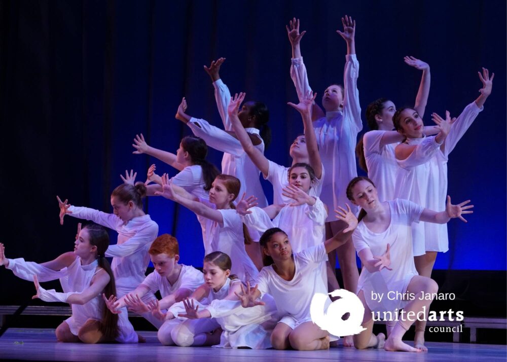 Moore Square Middle School Dance Ensemble performs at Pieces of Gold* Raleigh, March 6, 2020