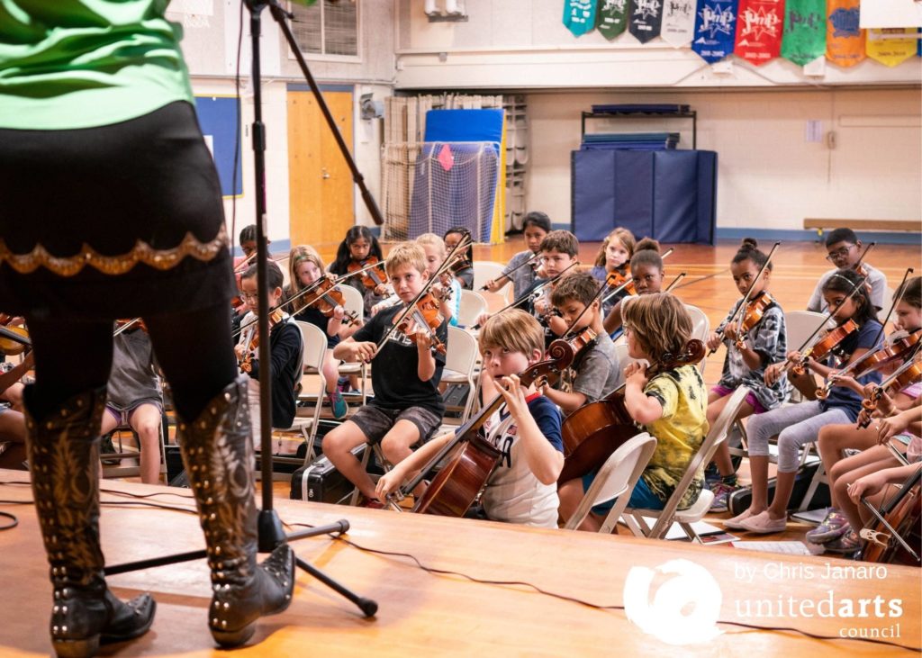 Annie Savage & The Savage Hearts IBMA Program with Hunter Elementary Orchestra, Raleigh, September 25, 2019