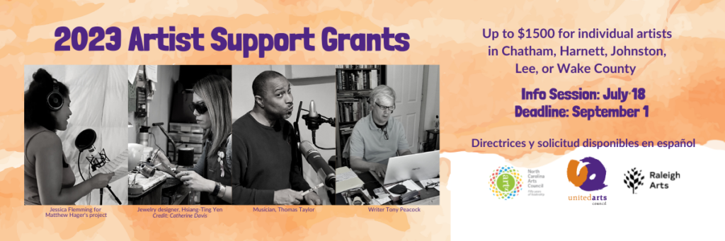 Artist Support Grant Application Now Open