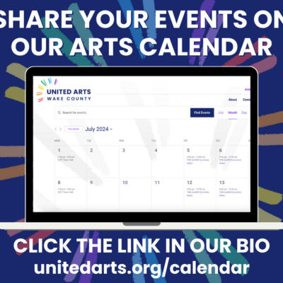 Introducing: United Arts’ County Wide Arts Calendar 