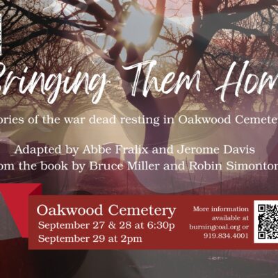 2024 Oakwood Cemetery Series: Bringing Them Home