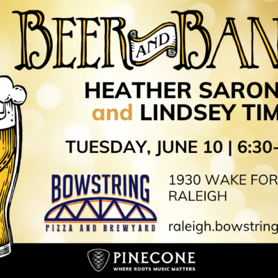 Beer and Banjos: Heather Sarona and Lindsey Tims