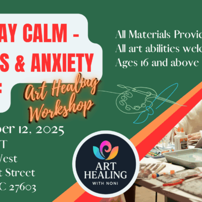 Holiday Calm – Stress & Anxiety Relief Art Healing WOrkshop
