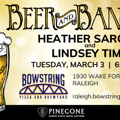 Beer and Banjos: Heather Sarona & Lindsey Tims